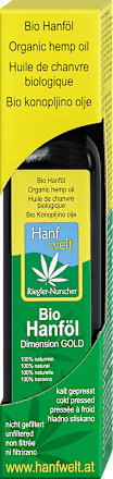 Hanföl Bio Dimension Gold Hanfwelt Riegler-Nurscher