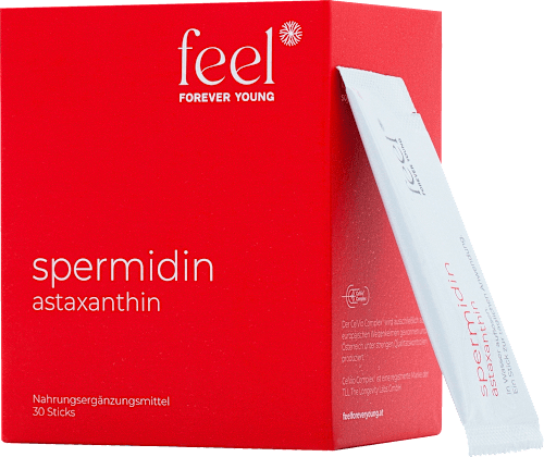 Spermidin Astaxanthin Sticks 30 St feel FOREVER YOUNG