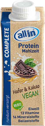 Trinkmahlzeit Protein Complete Hafer & Kakao all in