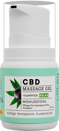 Königs Cannabis CBD Massage-Gel Relax Hanfama