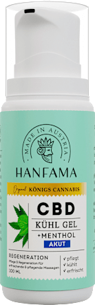 Königs Cannabis CBD Kühl Gel Hanfama