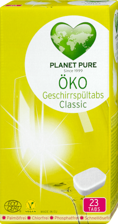 Öko Geschirrspültabs Classic planet pure