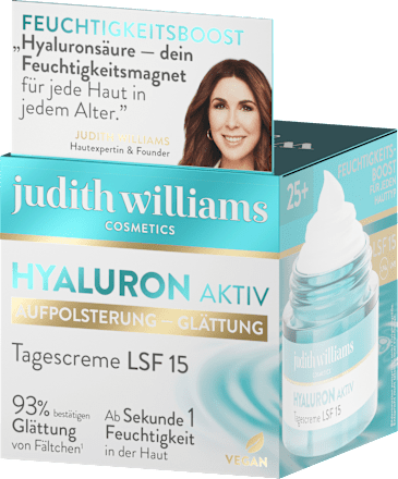 Gesichtscreme Hyaluron Aktiv LSF 15 Judith Williams