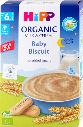 ORGANIC Instant mlečna kašica za laku noć - dečiji keks, od 6. meseca HiPP