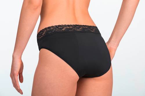 Periodenunterwäsche Slip Classic schwarz Gr. S SELENACARE