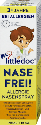Nase frei! Allergie Nasenspray my littledoc