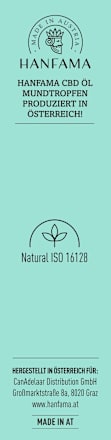Mundtropfen CBD Öl 5 % Hanfama