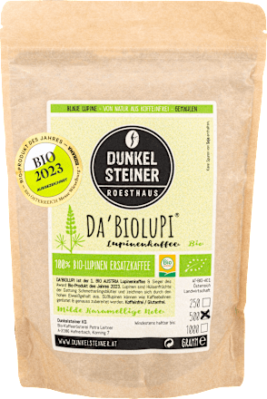 Lupinenkaffee Da‘ Biolupi DUNKELSTEINER