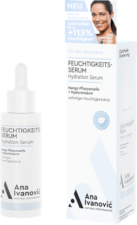 Feuchtigkeitsserum Ana Ivanović Natural Performance