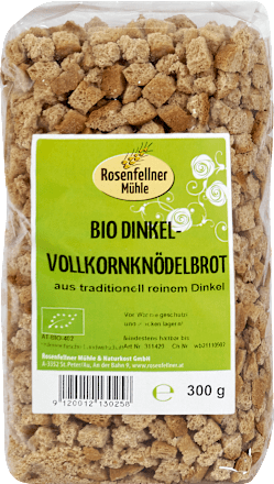 Brot für Knödel Dinkelvollkorn Rosenfellner Mühle