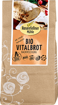 Backmischung Bio Vitalbrot Rosenfellner Mühle