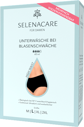 Blasenschwäche-Unterwäsche High Waist Damen Größe L SELENACARE