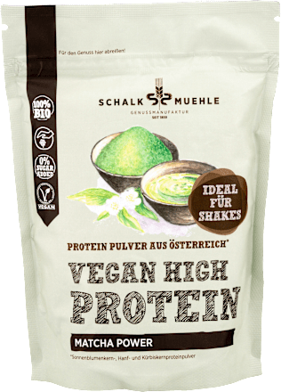Proteinpulver Vegan High Protein Matcha Power SCHALK MÜHLE