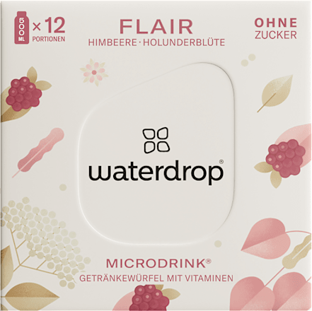 Getränkewürfel Flair Himbeere waterdrop