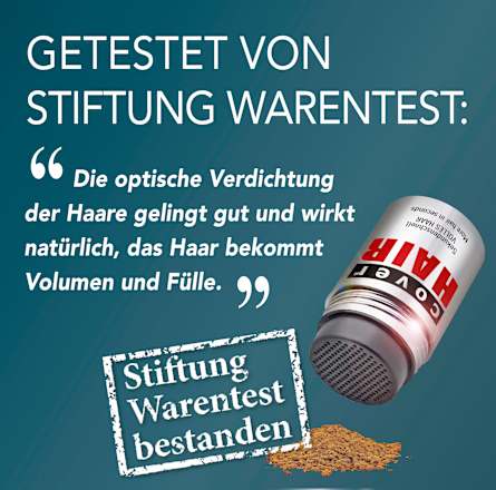 Streuhaar – Nr. 1 - 2 Black Cover Hair