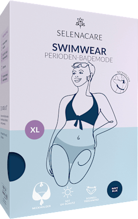 Periodenunterwäsche Swimwear Bademode blue Gr. XL SELENACARE