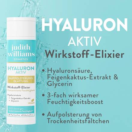 Serum Hyaluron Aktiv Wirkstoff-Elixier judith williams COSMETICS