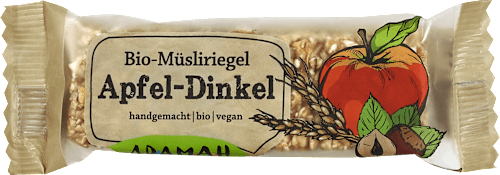 Müsliriegel Apfel-Dinkel ADAMAH BioHof