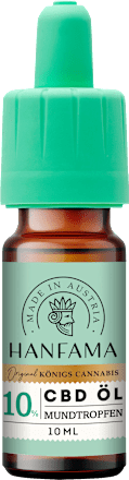 Mundtropfen CBD Öl 10 % Hanfama