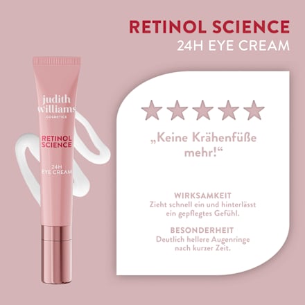Augencreme Retinol Science Judith Williams
