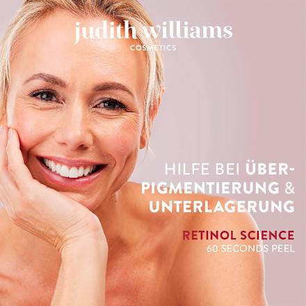 Peeling Gesicht Retinol Science judith williams COSMETICS
