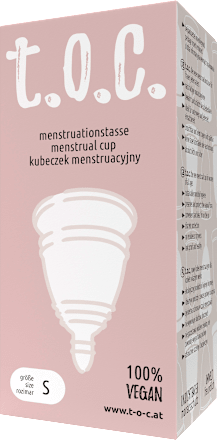 Menstruationstasse Gr. S t.o.c.