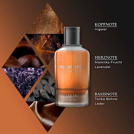 Eau de Toilette Powerful Black CÂLINE