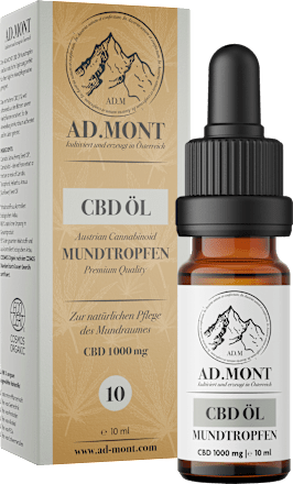 CBD Mundpflegeöl 10% AD.MONT