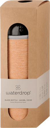 Sklenená fľaša Vibe - 600 ml waterdrop