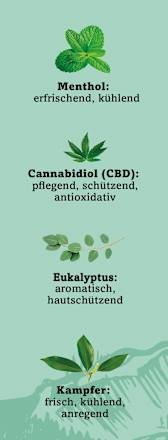 Königs Cannabis CBD Kühl Gel Hanfama
