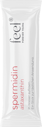 Spermidin Astaxanthin Sticks 30 St feel FOREVER YOUNG