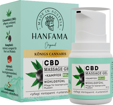 CBD Massage Gel Relax Hanfama