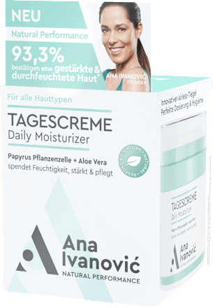 Gesichtscreme Daily Moisturizer Ana Ivanović Natural Performance