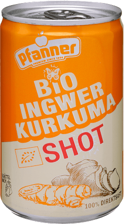 Bio zázvorovo-kurkumový shot  Pfanner