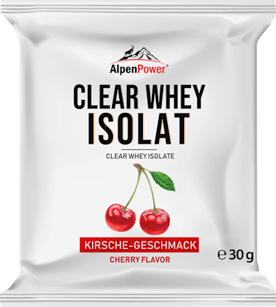 Whey Protein Clear Isolat Kirsche AlpenPower