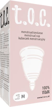 Menstruationstasse Gr. M t.o.c.