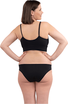 Periodenunterwäsche Slip Freecut schwarz Gr. L-XXL SELENACARE