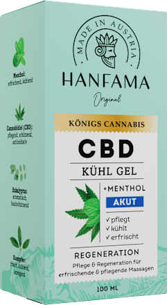 CBD Kühl Gel Akut Hanfama
