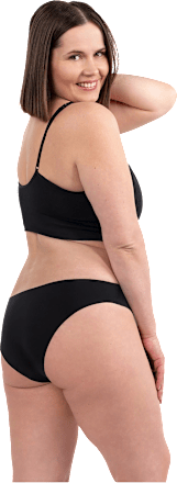 Periodenunterwäsche Slip Freecut schwarz Gr. L-XXL SELENACARE