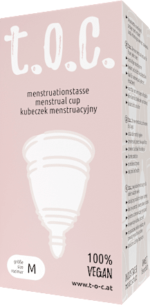 Menstruationstasse Gr. M t.o.c.