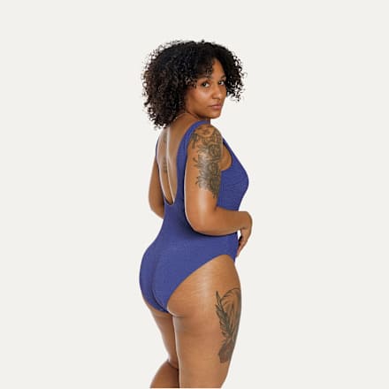 Periodenunterwäsche Badeanzug Sailor Blue, Gr. L SELENACARE