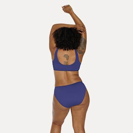 Periodenunterwäsche Bikini-Slip Sailor Blue, Gr. XL SELENACARE