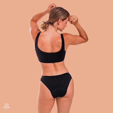 Periodenunterwäsche Slip Hanf schwarz Gr. S SELENACARE