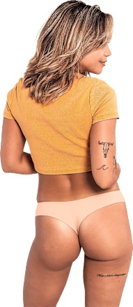 2in1 Slip mit Einlage Brasiliana nude, Gr. S SELENACARE