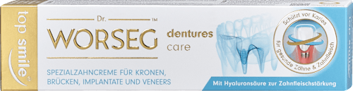 Zahnpasta Spezial Top Smile Dentures Care Dr. WORSEG