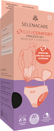 Periodenunterwäsche-Set Easy Comfort, Gr. S SELENACARE