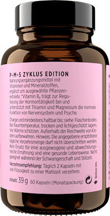 Kapseln P-M-S Zyklus Edition get your well being BY BIOGENA