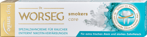 Zahnpasta Top Smile Smokers Dr. WORSEG