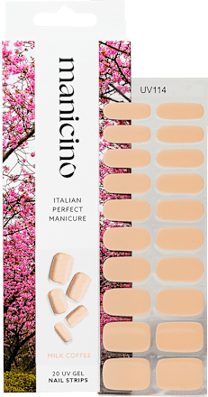 UV Nagelfolien 114 Milk Coffee manicino