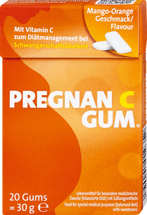 Kaugummi bei Schwangerschaftsübelkeit PREGNAN C GUM